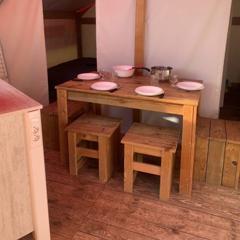 SAFARITENT 5 personen - Sahari Tent 4/5p 2 Kamers ** (2)