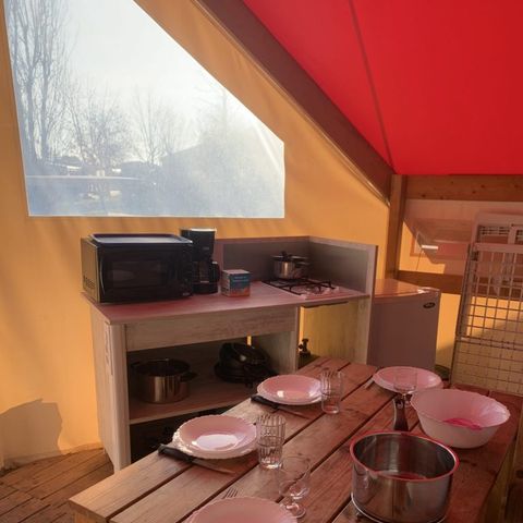 SAFARITENT 5 personen - Sahari Tent 4/5p 2 Kamers ** (2)