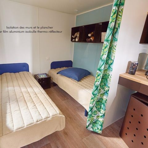 TENTE TOILE ET BOIS 4 personnes - Mobilodge - Corfou (sans sanitaires)