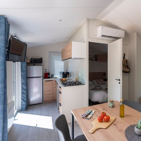 Stacaravan 6 personen - PREMIUM 3 slaapkamers