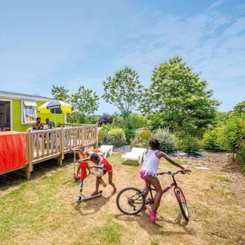 Stacaravan 5 personen - Klassieke stacaravan met 2 slaapkamers voor 5 personen