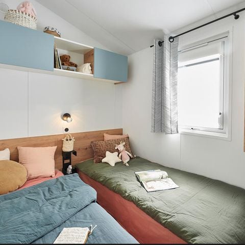 MOBILHOME 8 personnes - Premium Rouffiac 40m² (3 chambres) + 2 salles de bain + LV + LL + Terrasse