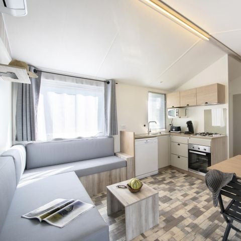 MOBILE HOME 6 people - Trio Premium 4 Rooms 6 People Jacuzzi + Air Conditioning + TV