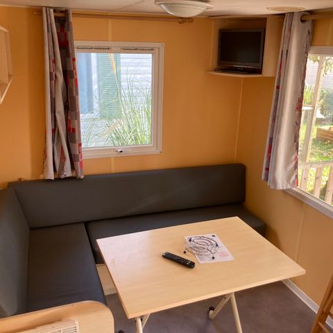 MOBILHOME 3 personnes - Mobil-home STANDARD ECO 1 chambre 16m² terrasse couverte