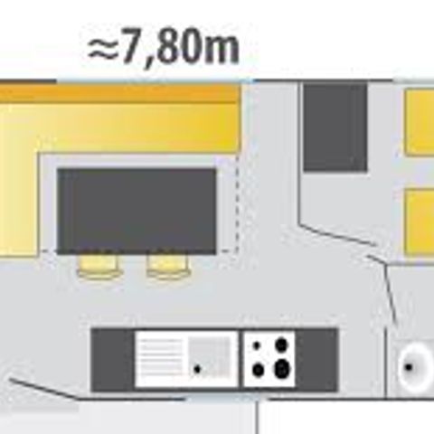 MOBILHOME 5 personnes - ALESIA