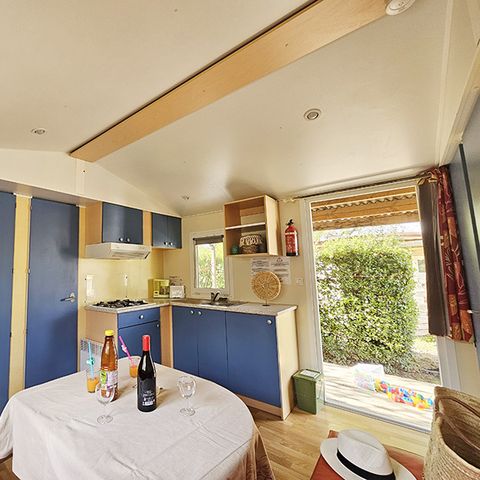 MOBILHEIM 4 Personen - SUNSHINE 4 (2 Schlafzimmer + Terrasse)