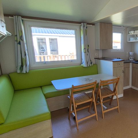 Stacaravan 6 personen - Eco 3 kamers zaterdag