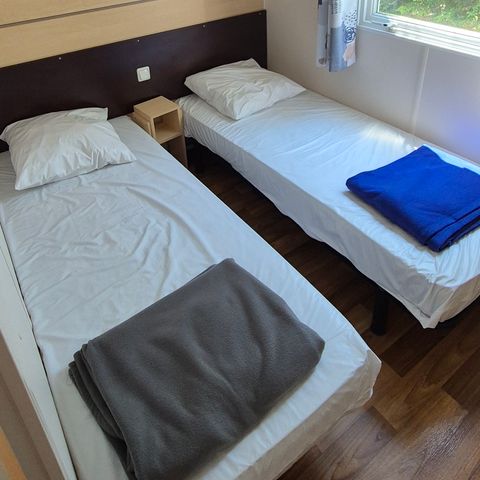 Stacaravan 4 personen - Eco 2 slaapkamers 4 personen zaterdag