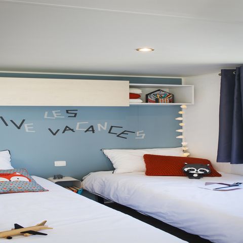 Stacaravan 4 personen - Premium 2 slaapkamers 4 personen