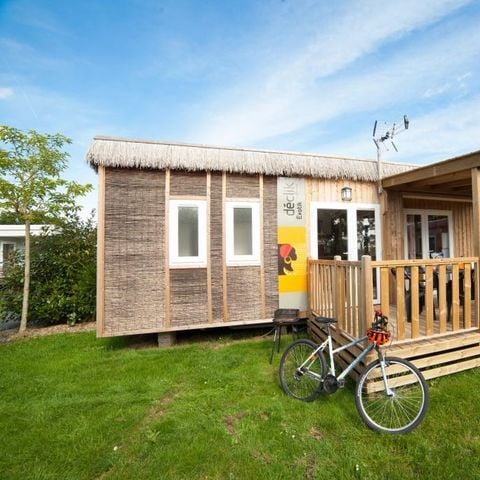 STACARAVAN 6 personen - Stacaravan EXOTIC 30m² - 2 kamers TV + airconditioning