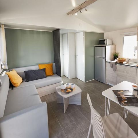 STACARAVAN 6 personen - Premium 35m² 3 slaapkamers, Airconditioning, Tv, vaatwasser