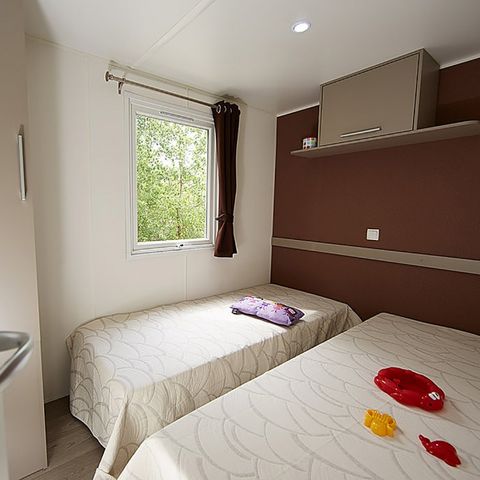 MOBILHOME 6 personas - Confort 32 m² 3 habitaciones Climatización, Tv