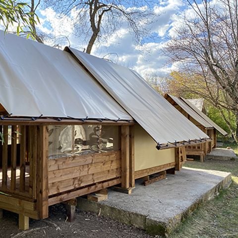 SafariZelt 2 Personen - Cyclolodge ohne Sanitäranlagen, ohne Küche, 1 Schlafzimmer