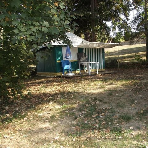 BUNGALOW DE LONA 5 personas - Albergue ecológico, sin instalaciones sanitarias