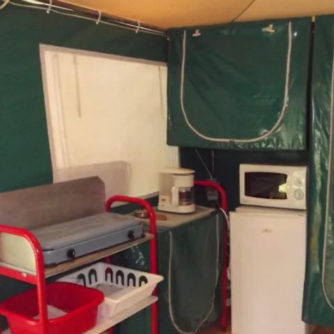 BUNGALOW DE LONA 4 personas - Albergue ecológico, sin instalaciones sanitarias