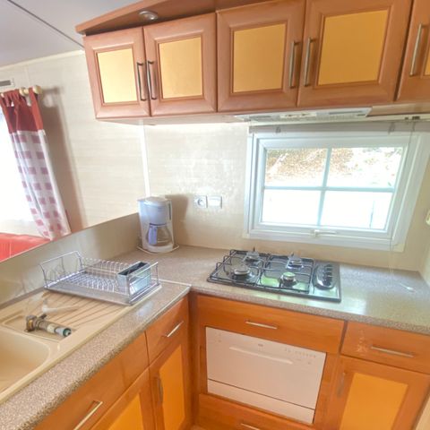 MOBILE HOME 6 people - Premium with dishwasher, air conditioning and TV