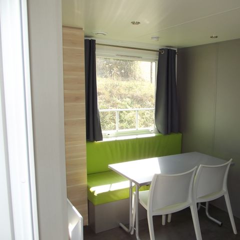 MOBILE HOME 4 people - Comfort 4p (27m²) with covered terrace, 2 bedrooms, air conditioned