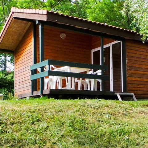 CHALET 5 people - Comfort (30m²) with covered terrace, 2 bedrooms