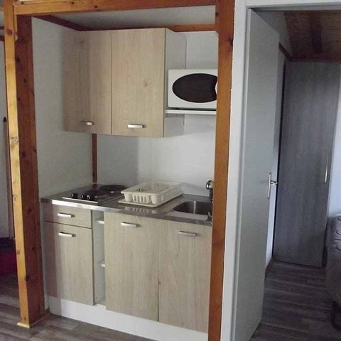 CHALET 5 people - Comfort (30m²) with covered terrace, 2 bedrooms