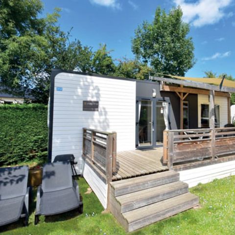 STACARAVAN 8 personen - Mobile-home | Premium | 3 slaapkamers | 6/8 pers. | Verhoogd terras | Air-con.