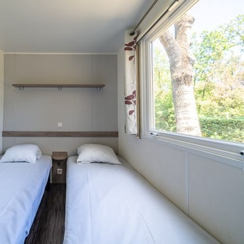 MOBILHOME 6 personnes - Mobil-home | Comfort | 2 Ch. | 4/6 Pers. | Terrasse surélevée | Clim.