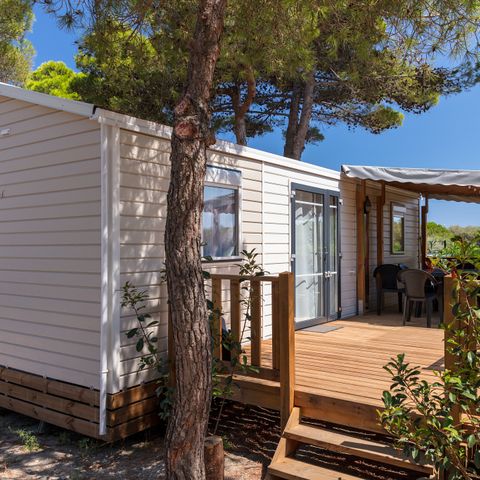 MOBILHOME 6 personnes - Mobil-home | Comfort XL | 2 Ch. | 4/6 Pers. | Terrasse Couverte | Clim. | TV