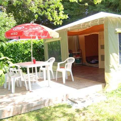 TENT 4 people - READY TO CAMP without sanitary facilities