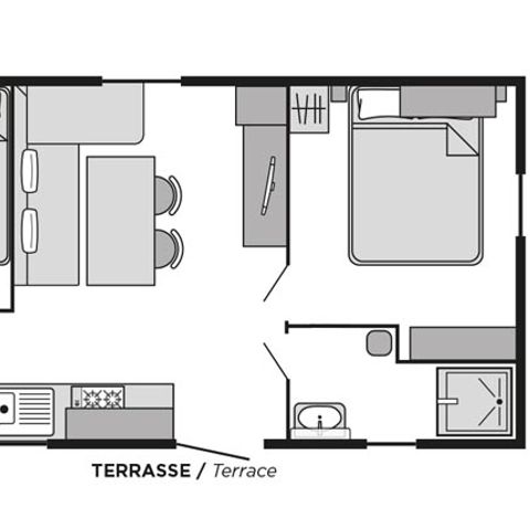 MOBILE HOME 6 people - Faro CONFORT Air-conditioned 4/6 persons