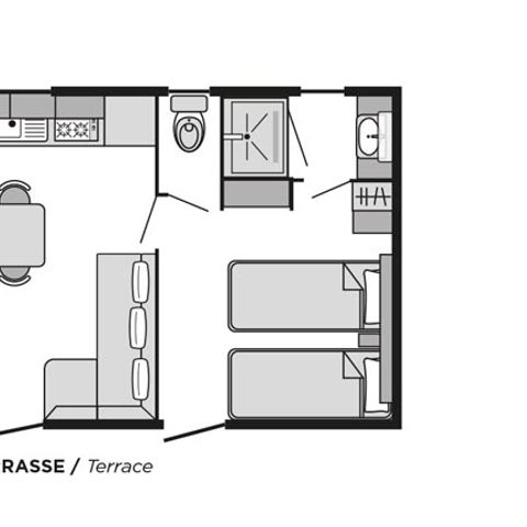 MOBILHOME 5 personnes - Rio PREMIUM