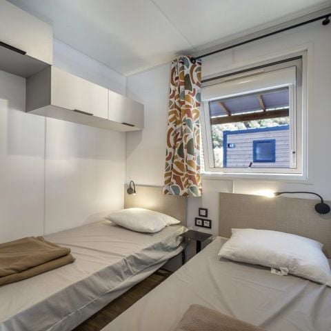 Stacaravan 4 personen - Stacaravan met airconditioning - 23m² - 2 kamers M