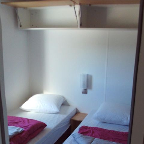 MOBILHOME 6 personas - O HARA 40 m² 3 dormitorios 2 aseos / 2 baños