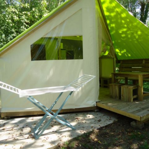 TENDA IN TELA E LEGNO 5 persone - Tenda Junior - Arrivo domenica - con servizi igienici