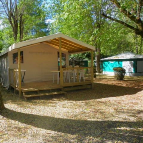 TENDA IN TELA E LEGNO 5 persone - Sahari - Arrivo domenica - non ci sono servizi igienici