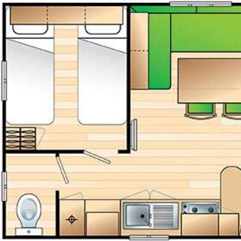 MOBILHEIM 4 Personen - SM-Komfort