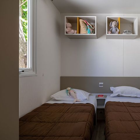 Stacaravan 5 personen - 2 kamers voor 4/5 personen