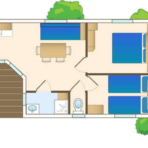 MOBILHOME 4 personnes - Soléo