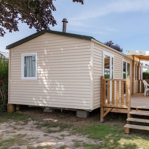 MOBILHOME 6 personnes - Comfort | 3 Ch. | 6 Pers. | Terrasse Couverte