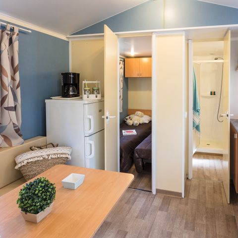 Stacaravan 4 personen - Classic | 2 Slaapkamers | 4 Pers. | Terras niet overdekt