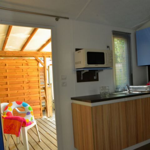 STACARAVAN 6 personen - 2 slaapkamers (Airconditioning)