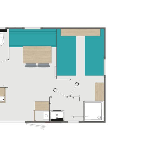 MOBILE HOME 4 people - CALLUNE (arriving Saturday)