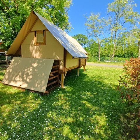 TENTE TOILE ET BOIS 2 personnes - Cyclo Tente