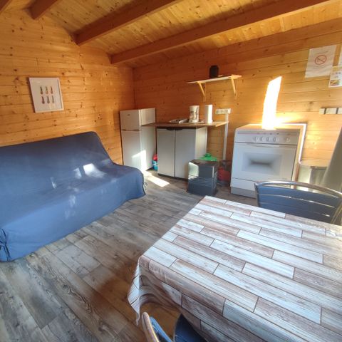 Chalet 2 Personen - Ausgestattete Hütte ideal für Wanderer (keine Sanitäranlagen)