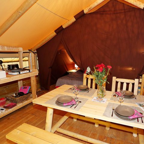 SAFARIZELT 4 Personen - Lodge