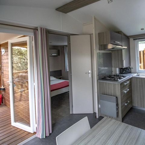 Stacaravan 4 personen - Comfort - 2 slaapkamers