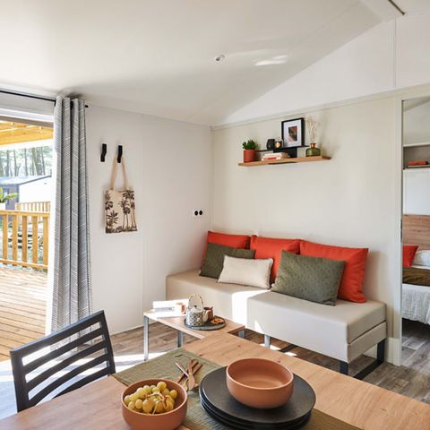 MOBILHOME 4 personas - Olbia CONFORT climatizado - Zona peatonal