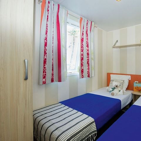 MOBILHOME 6 personas - Confort | 3 Dormitorios | 6 Pers | Terraza Cubierta | Aire Acondicionado