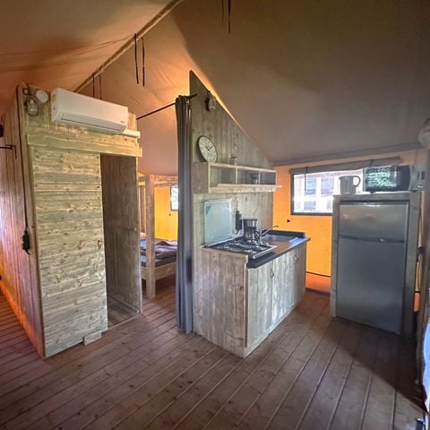 tent 5 personen - Lodge Tent | 2 Slaapkamers | 5 Pers | 1 Badkamer | Airconditioning