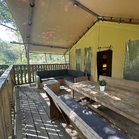 tent 5 personen - Lodge Tent | 2 Slaapkamers | 5 Pers | 1 Badkamer | Airconditioning