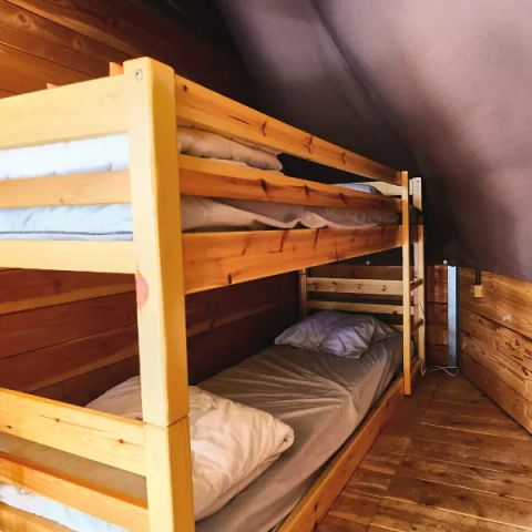 Zelt 4 Personen - Tipi 3 Zimmer 4 Personen (2 Erwachsene + 2 Kinder) Ohne Sanitäranlagen