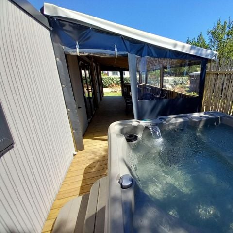 CASA MOBILE 8 persone - Gamma Quattro Premium con Jacuzzi